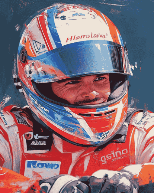 Kyle Larson Racing Diamond Painting