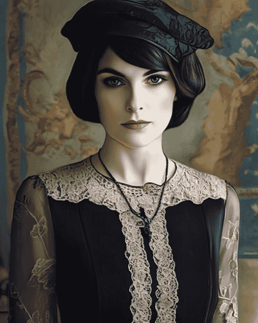 Lady Mary Movie Portrait Diamond Painting