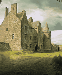 Lallybroch Castle Building Diamond Painting