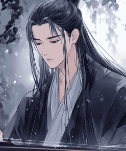 Lan Wangji Anime Diamond Painting