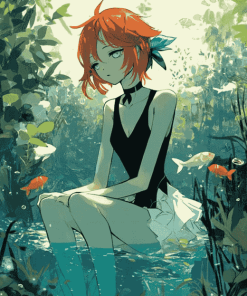 Land Of Lustrous Anime Diamond Painting