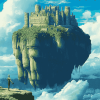 Laputa Castle Animation Diamond Painting