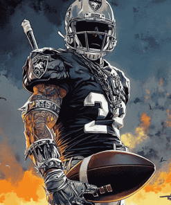 Las Vegas Raiders Animation Diamond Painting