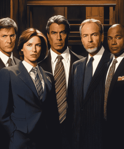 Law And Order Iconic Characters Diamond Painting