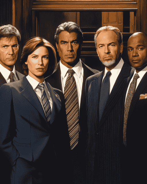 Law And Order Iconic Characters Diamond Painting