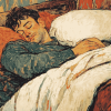 Le Lit Toulouse Lautrec Vintage Diamond Painting