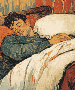 Le Lit Toulouse Lautrec Vintage Diamond Painting