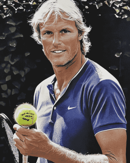 Legendary Bjorn Borg Diamond Painting