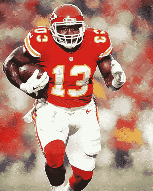 Legendary Derrick Thomas Football Diamond Painting