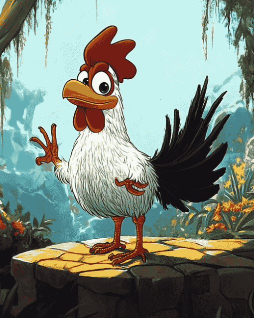 Leghorn Foghorn Cartoon Diamond Painting