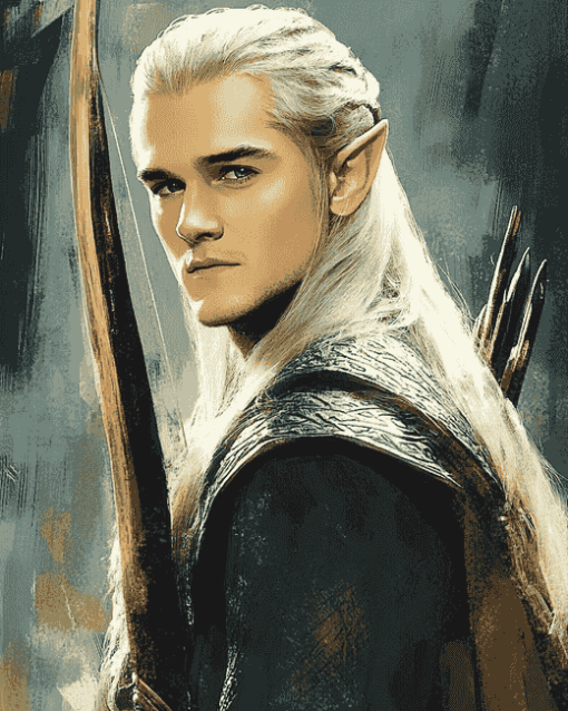 Legolas from The Lord of The Rings Diamond Painting