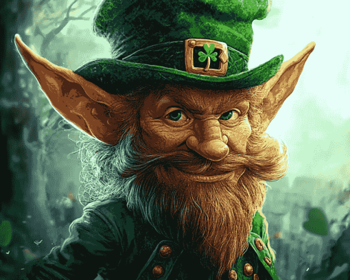 Leprechaun Cartoon Adventure Diamond Painting