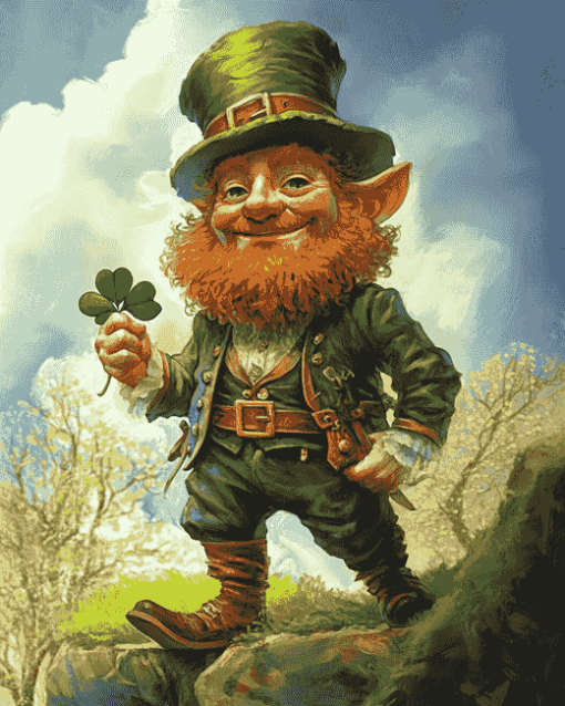 Leprechaun Fantasy Diamond Painting