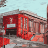 Liverpool Anfield Stadium Landscape Diamond Painting