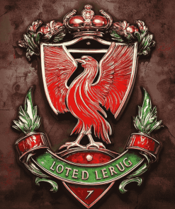 Liverpool FC Club Emblem Diamond Painting