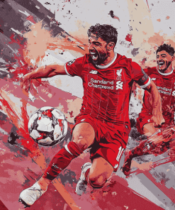 Liverpool Footballers Diamond Painting