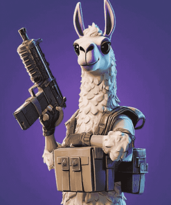 Llama Animation Fan Art Diamond Painting