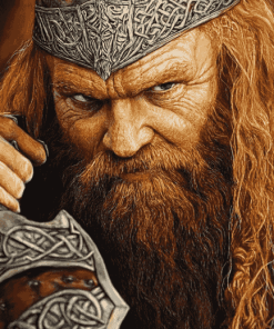 Lord of the Rings Gimli Diamond Painting