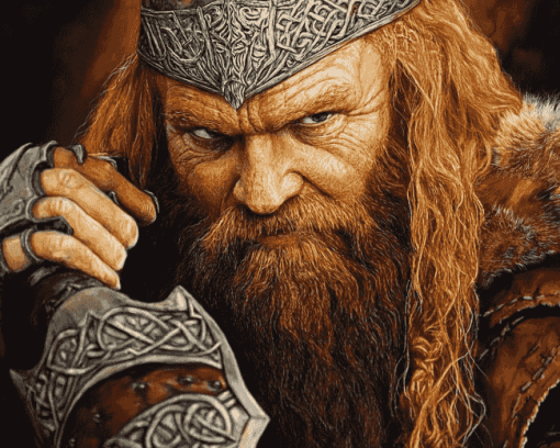 Lord of the Rings Gimli Diamond Painting