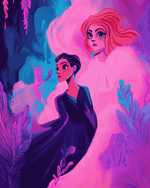 Lore Olympus Colorful Diamond Painting