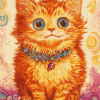 Louis Wain Kitty Animation Diamond Painting