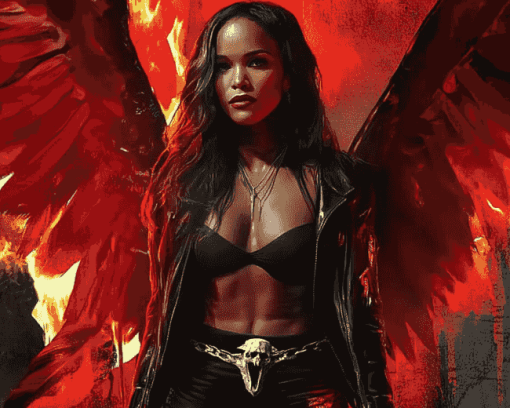 Lucifer Mazikeen Diamond Painting