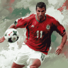 Luis Figo Football Legend Diamond Painting