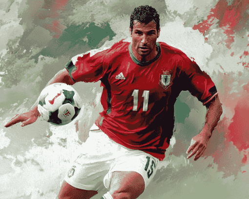 Luis Figo Football Legend Diamond Painting