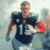 Mac Jones Football Star Diamond Painting