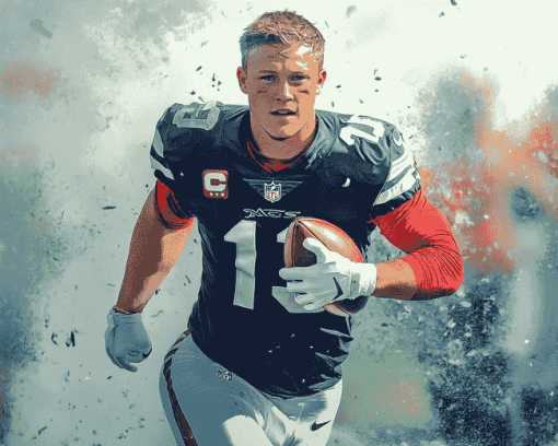 Mac Jones Football Star Diamond Painting