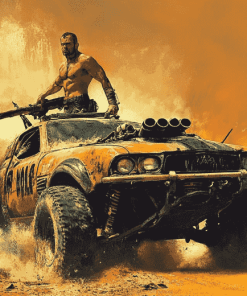 Mad Max Action Movies Diamond Painting