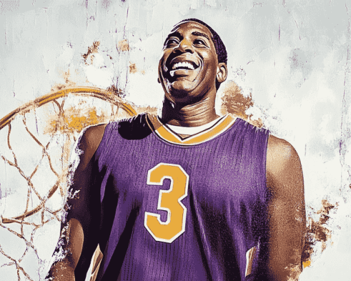 Magic Johnson Basketball Legend Diamond Painting