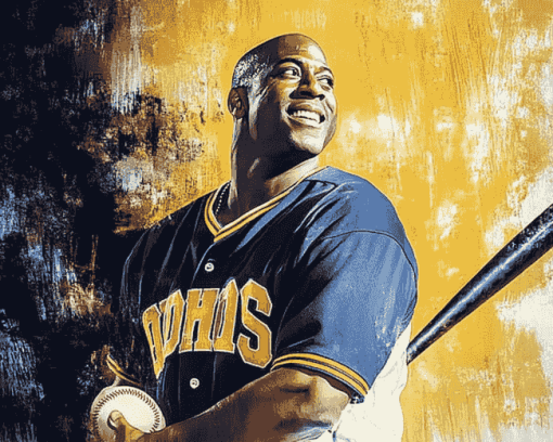 Magic Johnson Legacy Diamond Painting