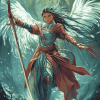 Magic The Gathering Narset Animated Diamond Painting