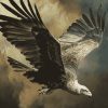 Majestic Flying Vulture Diamond Painting