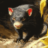 Majestic Tasmanian Devil Diamond Painting