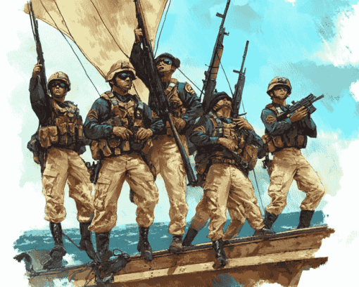 Marine Corps Military Diamond Painting