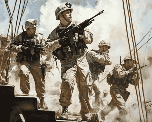 Marine Corps Military Diamond Painting