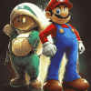 Mario and Luigi Gaming Diamond Painting