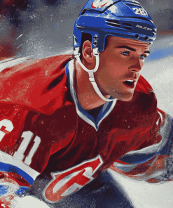 Mark Messier Ice Hockey Legend Diamond Painting