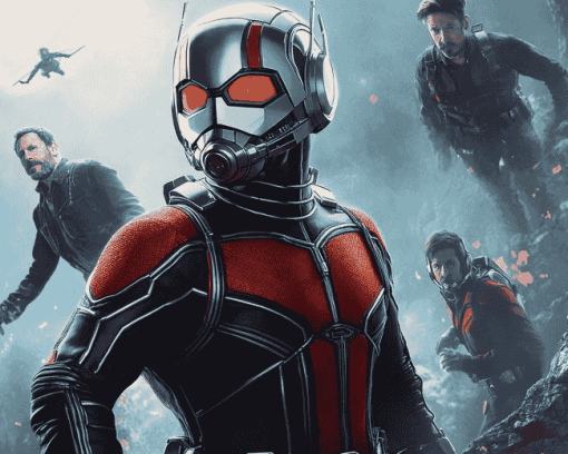 Marvel Antman Characters Diamond Painting