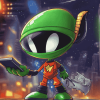 Marvin Martian Cartoons Diamond Painting