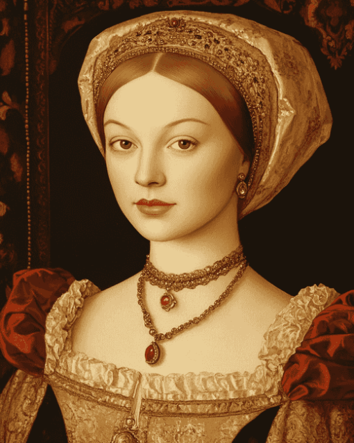 Mary Boleyn Vintage Woman Diamond Painting