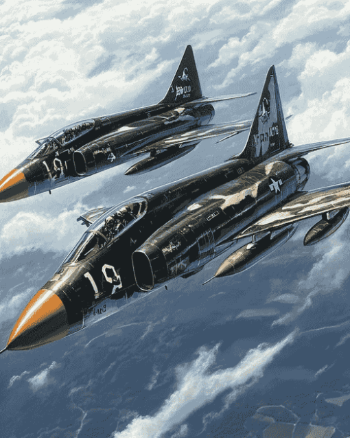 Mcdonnell Douglas F4 Jet Diamond Painting