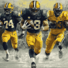 Michigan Football Stars Diamond Painting