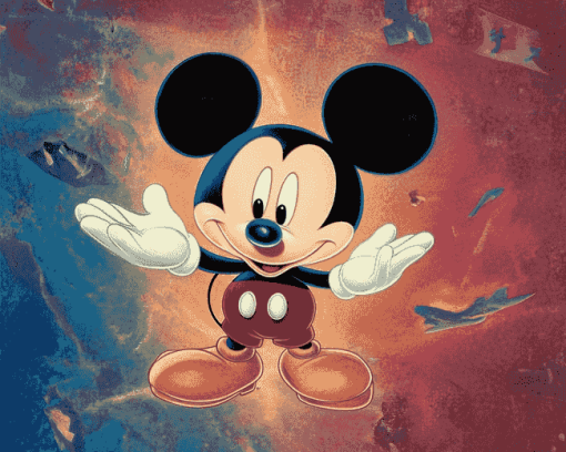 Mickey Mouse Fantasy Animation Diamond Painting