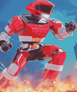 Mighty Morphin Animation Diamond Painting