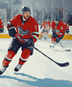 Mike Green Ice Hockey Diamond Painting