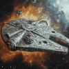 Millennium Falcon Star Wars Diamond Painting