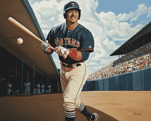 Minnesota Twins Baseball Diamond Painting